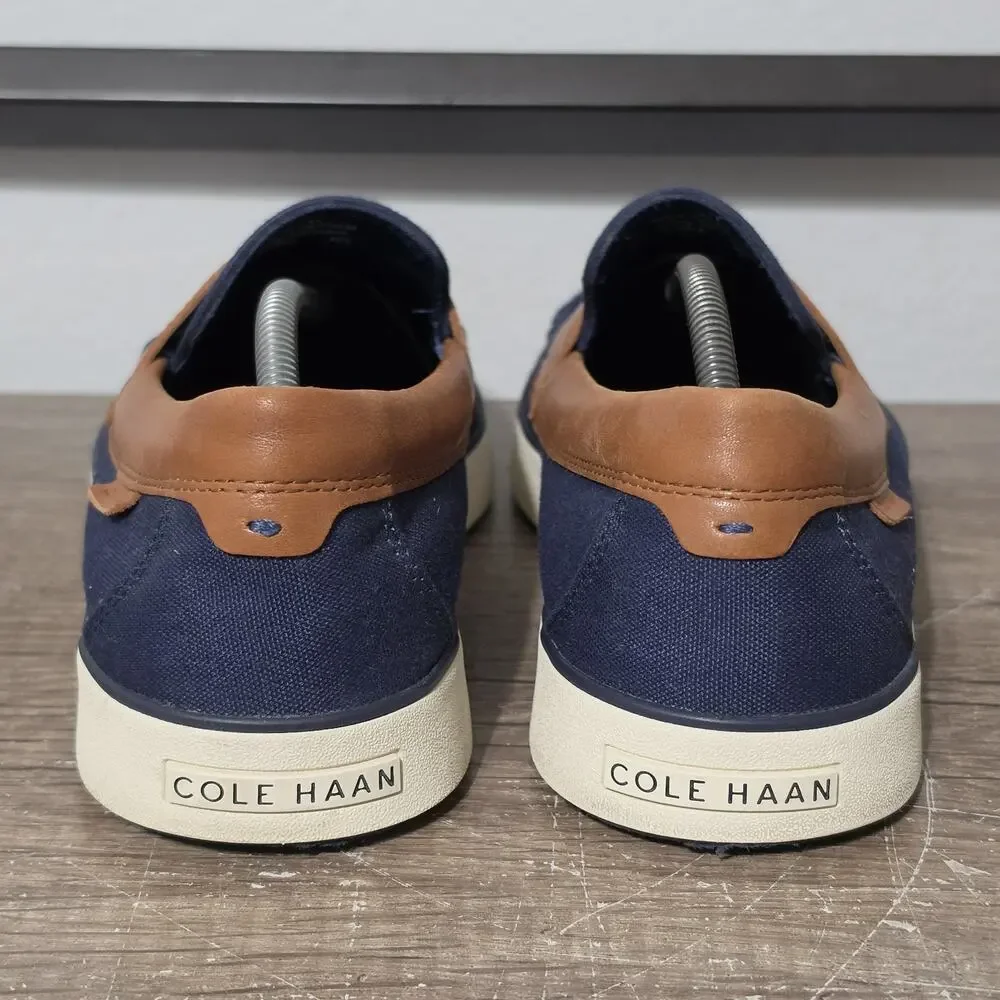 Cole Haan Nantucket 2.0 Men's Slip-On Penny Loafers Shoes Size 11.5 Blue